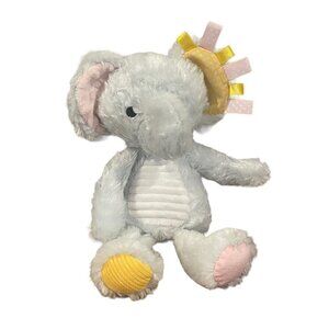 Sensory Snuggables From The Land Of Make Believe Ideas Elephant Plush Rattle Toy